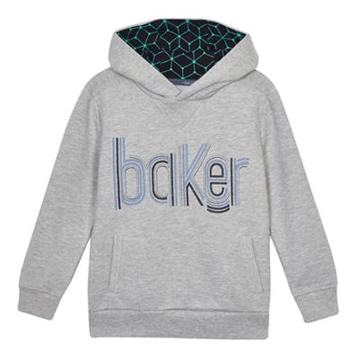 Boys' logo print hoodie